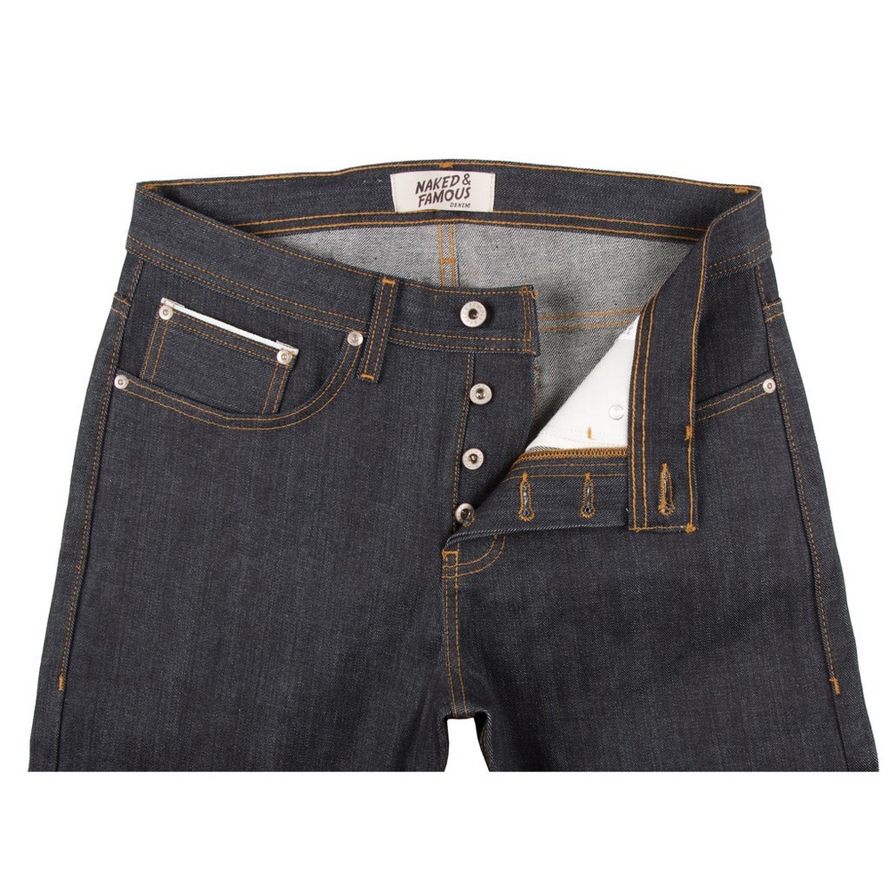 NWT Naked & Famous Weird Guy Left Hand Twill Denim - Picture 8 of 13